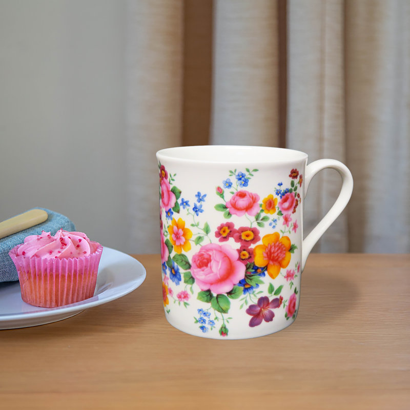 Scarborough Bone China Coffee Mug