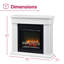 Dimplex Portland Optiflame Fully Assembled Suite-136841760