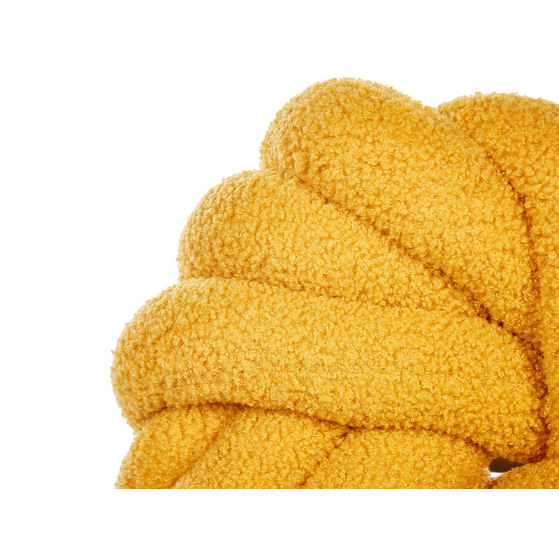 Alfaia Yellow Circular Cushion