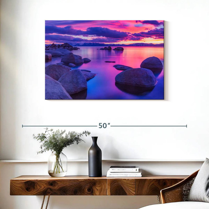 Alvord Lake Tahoe Glow, H 24 po x l 36 po