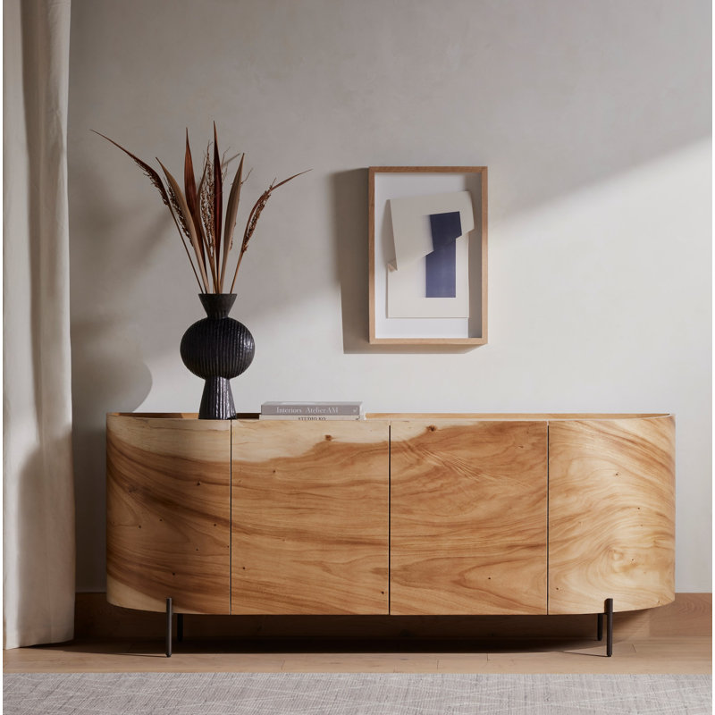 Lunas 77'' W Sideboard, Gold