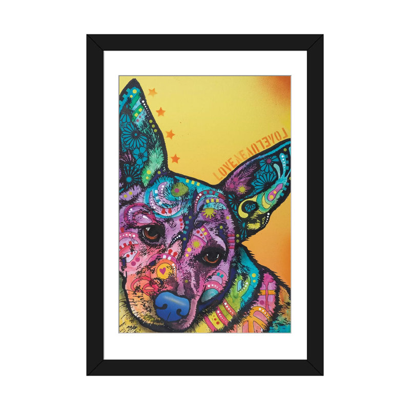 «Tink», reproduction d'impression sur toile, Papier d'art encadré noir, Blanc, H 32 po x l 24 po x P 1 po
