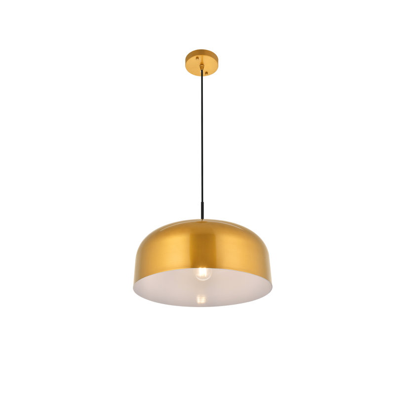 Ammon 1 - Light Single Pendant, Satin Gold