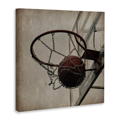 Toile de basketball Be The Ball, conception de Kim Allen