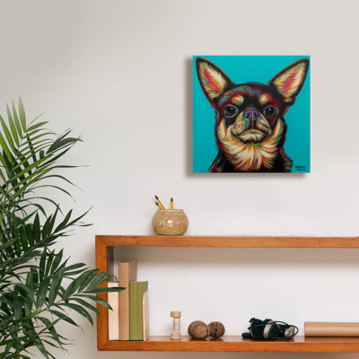 "Chihuahua bleu foncé" par Carolee Vitaletti