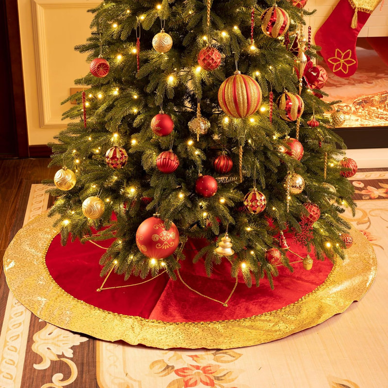 Jupe d'arbre de Noël Valery Madelyn