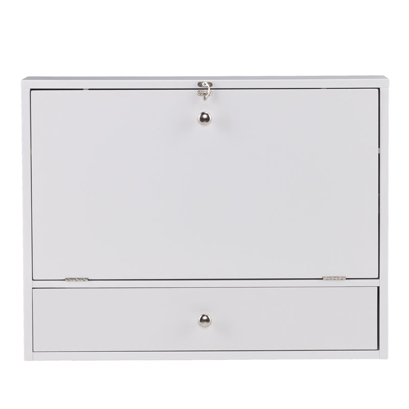 Camus Floating Desk, White