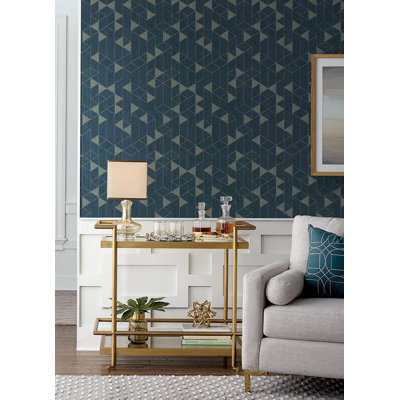 Fairbank Linen Geometric Wallpaper