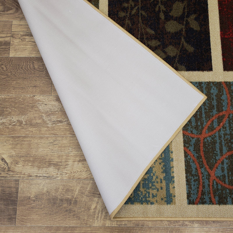 Arrowyn Patchwork Indoor Rug, Rectangle 3'3" x 5'