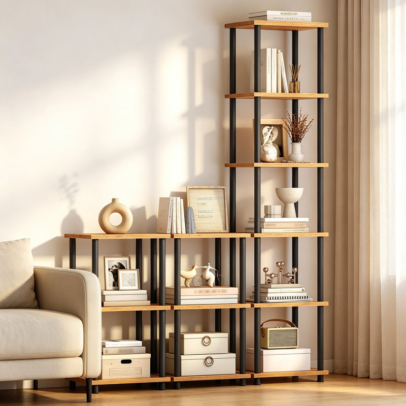 166.5 cm H x 38 cm W Standard Bookcase