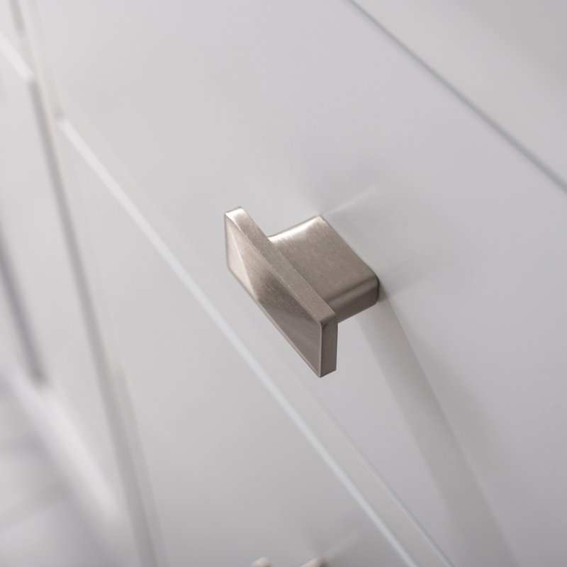Meuble-lavabo de 44 po blanc et chêne, Blanc
