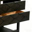 60"  Freestanding Double Sink Dark Solid Wood Brown Oak Bathroom Vanity with Engineered Marble Top-375181692