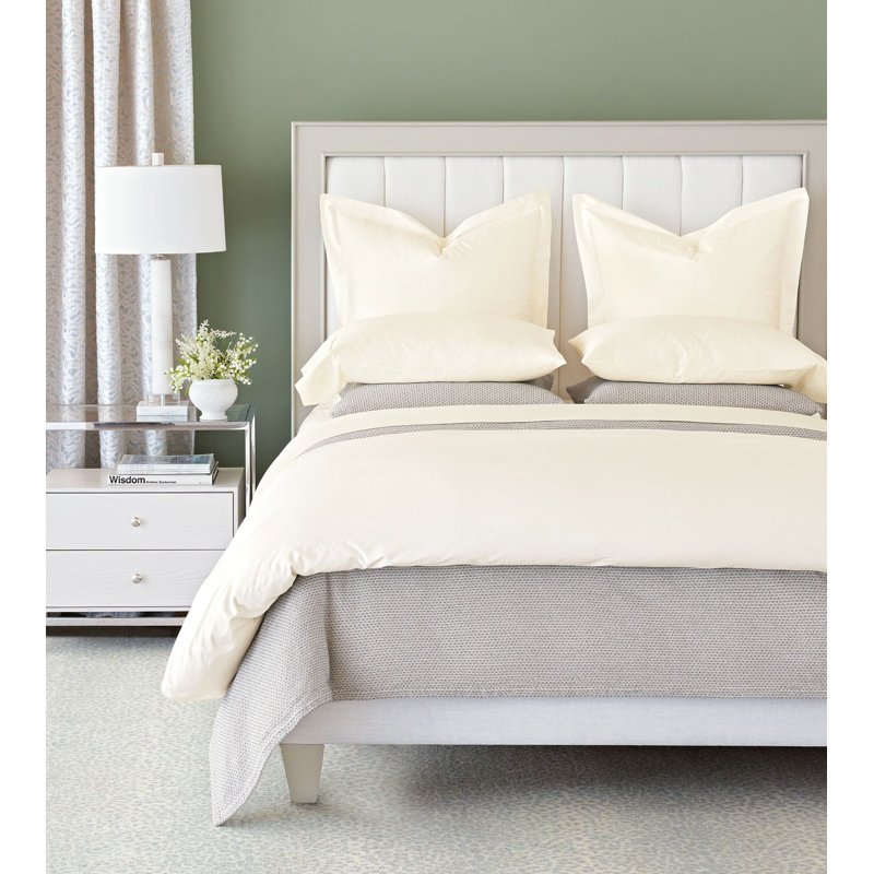 Housse de couette en coton Fresco, Ivoire classique Nuvola, Housse de couette grand