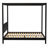Hanhalyn Solid Wood Canopy Bed-1635201183-1633664711