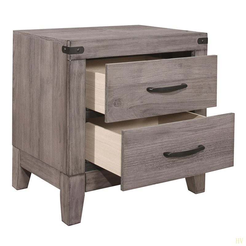 Table de chevet en mélamine stratifié 1Pc