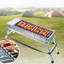 Machine à barbecue rotative électrique en acier inoxydable USB