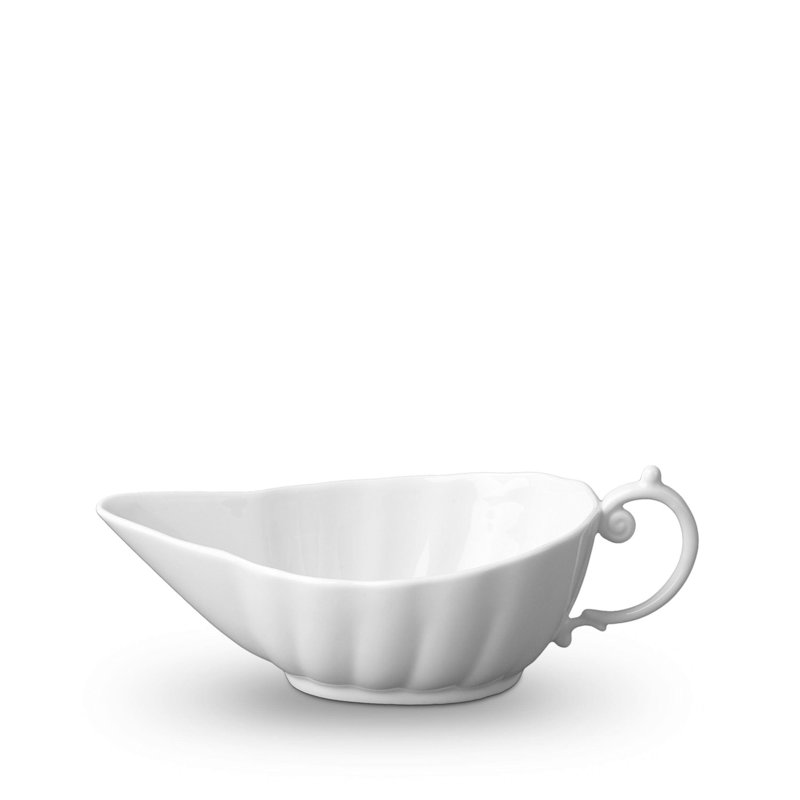 Aegean White Sauce Boat