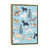 Toile avec cadre or