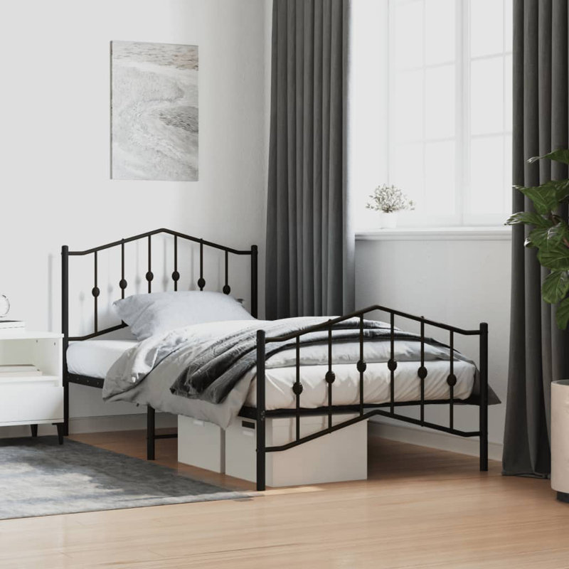 Agalia Metal Bed, Single (3')