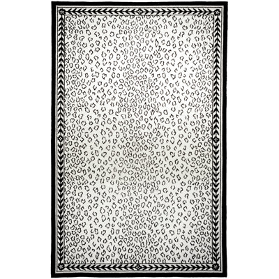 Chelsea Hand Hooked Wool Animal Print Rug