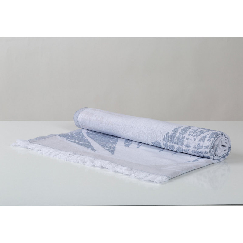Serviette de plage 100% coton Halfeti
