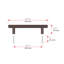 Contemporary Metal 4 1/4" Centre Bar Pull-20460469