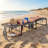 Leva Outdoor Metal Chaise Lounge , Cushion Included-1937638410