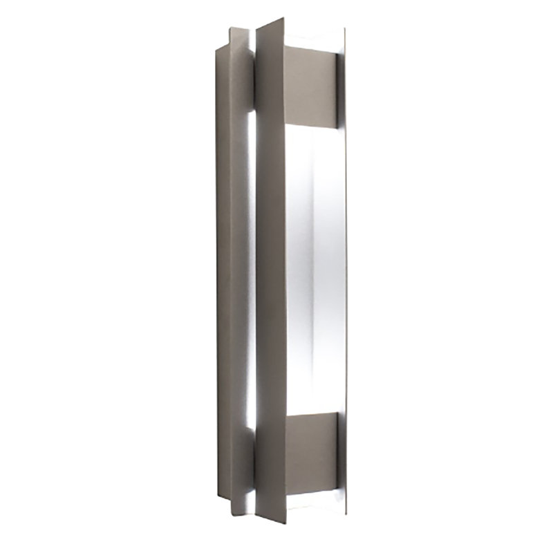 Liebhilde LED Flush Mounted Sconce, 3000, Silver