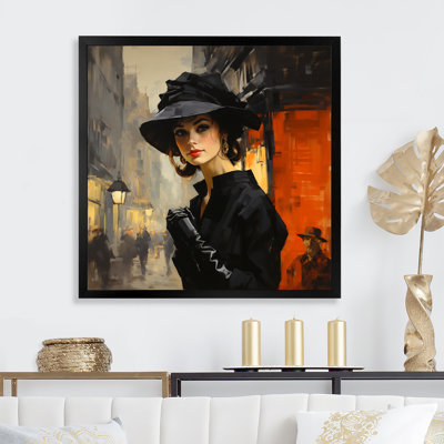 «1950S Fashion Vintage Woman I», art sur toile