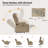Udi Oversized Power Heating Lift Assist Recliner with Massage-101697337