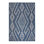 Guthrie Navy Machine Printed Washable Rug