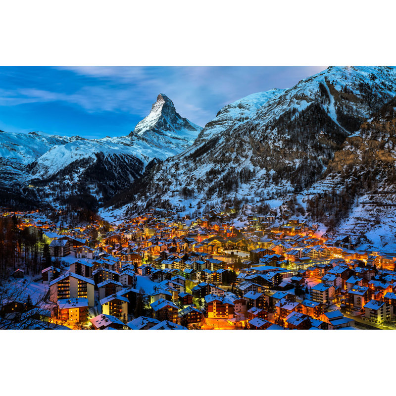 Matterhorn Peak at Dawn - Photographie sur toile tendue, H 8 po x l 12 po