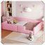 Lit simple plateforme tapissier