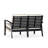 Buecker 53'' Wide Eucalyptus Loveseat with Cushions-2057318498-2057318814