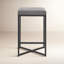 Tabouret de comptoir rembourré Rosetta-23424014-134127592