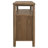 Damian 52-Inch Dining Cabinet Sideboard Buffet Walnut