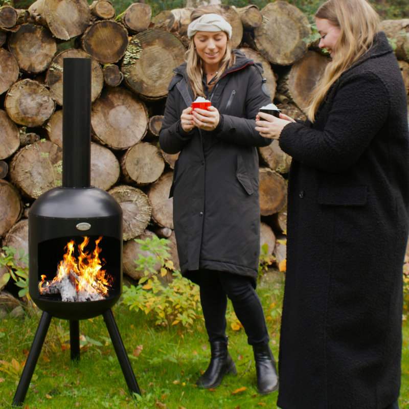Triangle Steel Chimnea