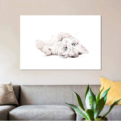Art sur toile gris
