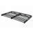 Full Size Black Metal Platform Foldable Bed Frame with No Box Spring Needed, High Profile Design (55.5" x 74.5" x 14"H)-1520116216