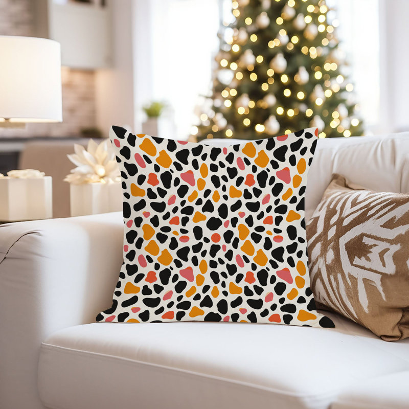 Animals Abstract Animal Print Pattern III Modern, 18"H x 18"W