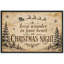 «Vintage Christmas Night Holiday», photos de salon, impression sur toile encadrée-132863155-132863156