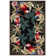 Hogle Hand Hooked Wool Floral Rug