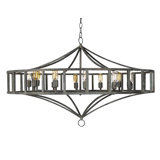Rome 12 - Light Kitchen Island Linear Pendant