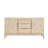 63" W Ribbed Sideboard with Drawers-440566584