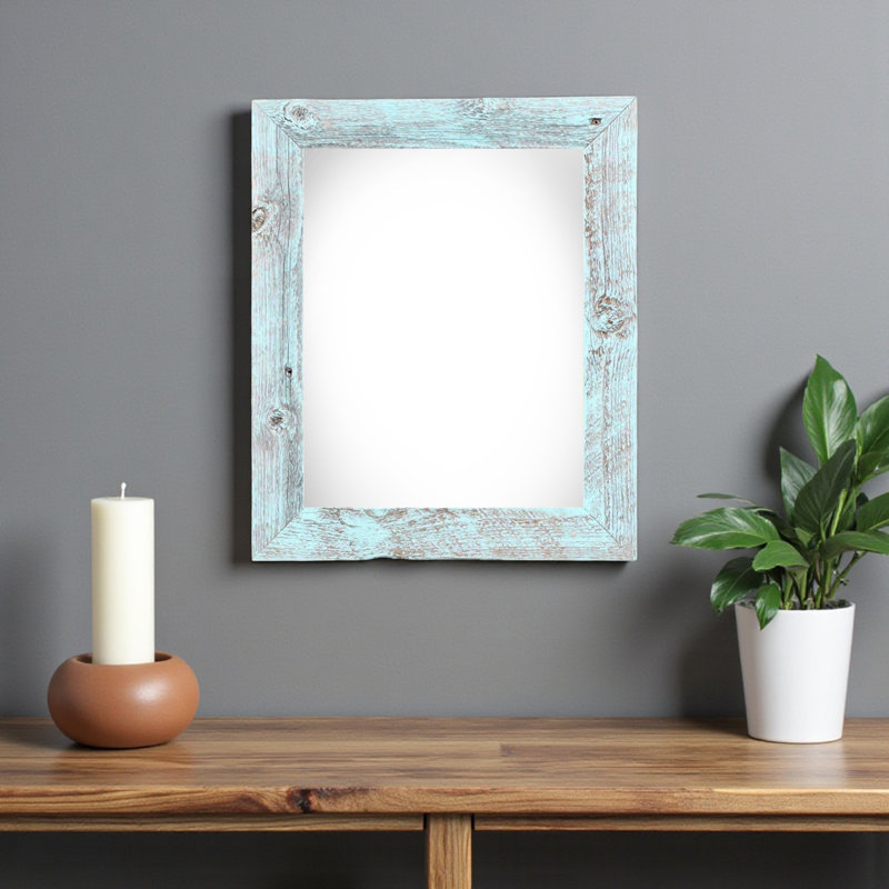 Cadre photo simple Bianca-Maria, 12 po x 16 po, Bleu œuf Robins
