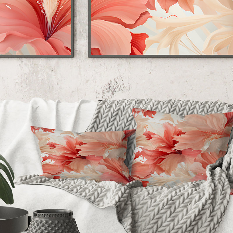 Coussin tropical en polyester Tropical Whisper