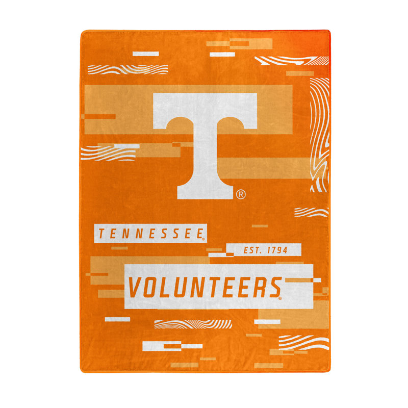 Throw Blanket, Yellow/White, Tennessee Volunteers