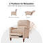 Fauteuil inclinable en cuir Beecher 28,75 po-506872485