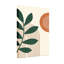 Abstrait abstrait avec motif de feuilles de soleil