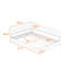 Lit plateforme tapissier avec tête de lit-1743575734-1743575733